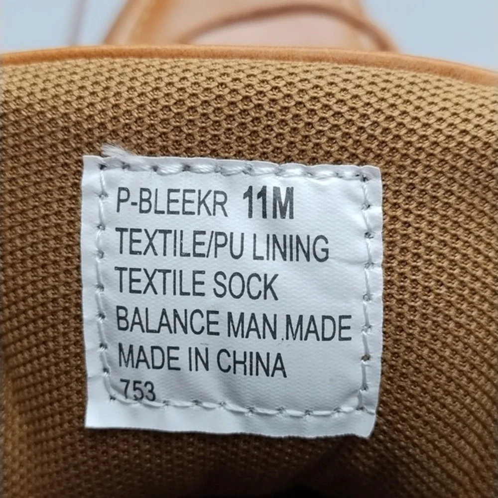 Steve Madden Bleeker Chukka Boots Mens US Size 11M Brown Comfort Moc Toe Lace Up